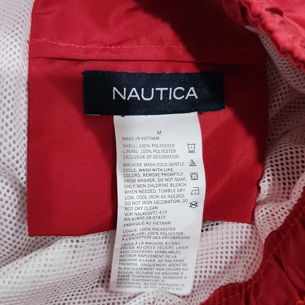 NWT Nautica quick Dry Anchors Swim Trunks Shorts M